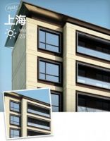 建筑外立面分格线这样设计，就会提升多彩仿石涂料的效果