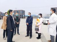 红安县委书记余学武指导千川木门复工复产和预防疫情工作