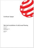 力斩殊荣！扬子地板侧滑锁扣荣获德国“红点奖”