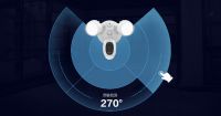 萤石发布同时实现智能照明和安全防护的庭院灯摄像机LC1C
