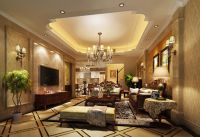 装修美图 | 雅居乐花园 260 平米新古典风格简欧奢华风 (4)张