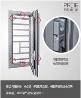 帕莱德系统防护门窗，带你走进五金安防系统！