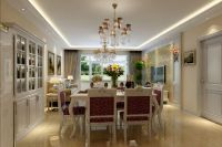 装修美图 | 华玺瀚亭 115 平米新古典风格欧乡 (4)张