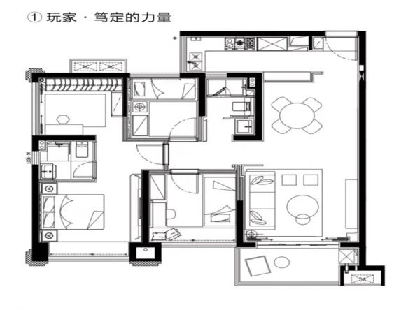 凸显了身处繁华都市中人们自信和自我笃定！