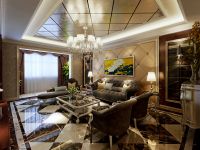 装修美图 | 昌吉君悦海棠 230 平米新古典风格奢华不素、独特不喧 (6)张