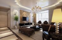 装修美图 | 仁恒美林郡 151 平米新古典风格品味优雅生活 (6)张