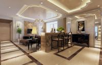 装修美图 | 仁恒美林郡 151 平米新古典风格品味优雅生活 (6)张