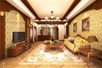 设计案例 | 阳光汾河湾 140 平米新古典风格古典之美 (7)张