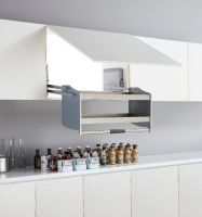 创意升降拉篮设计，打造利用率最高的高层收纳空间