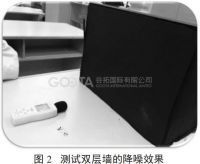 关于隔吸音材料降噪效果的探究