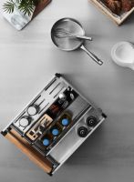 悍高范思哲·纯不锈钢收纳五金，助你轻松打造省心舒适的美好厨房生活