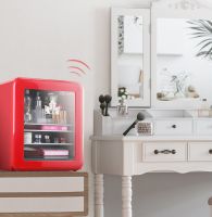 化妆品也需要爱护！HCK哈士奇美妆冰箱化身收纳宝箱！