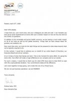 意大利、西班牙供应商对VIFA威法抗“疫”援助表示感谢