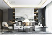 瓷石美水刀大板背景墙，追求家居极致中的艺术时尚！