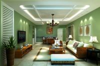 装修美图 | 御龙庭 141 平米东南亚风格碧云/抹茶之香 (5)张