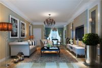 装修美图 | 阳泉满庭春 129 平米新古典风格少即是多 (7)张