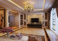 装修美图 | 绿城（兰亭） 200 平米新古典风格浪漫金屋 (5)张