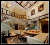 装修美图 | 恒大金碧天下 180 平米新古典风格舒适情缘 (4)张