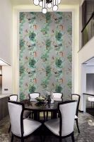 【领绣·菁华】墙画+素色组合 奢与文雅的高级运用