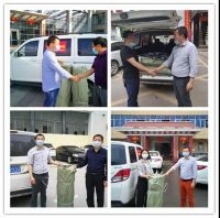 捐蔬菜，捐物资，送爱心，华中国际，硬核抗疫！