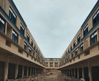 彩丽士真石漆，吉安市水果蔬菜批发市场案例
