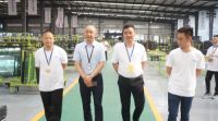 【公司新闻】重庆铝合金门窗联盟一行莅临雅之轩门窗参观