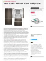 英国人如何选冰箱？英媒：推荐海尔新款冰箱