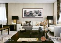 淡烟流水 曲径通幽 山水画给你不一样的家居体验