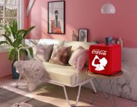 HCK哈士奇冰箱x可口可乐，复古与时尚的碰撞！