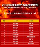 2020年中国商业房地产企业百强峰会