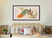 家中挂孔雀图好吗？国画孔雀图有什么好寓意？