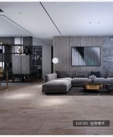 KRONOSWISS瑞士卢森地板与酷黑空间设计碰撞出的高级感