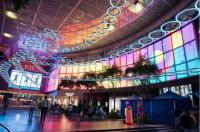 「光之跃动」灯光互动装置香港尖沙咀K11购物艺术馆