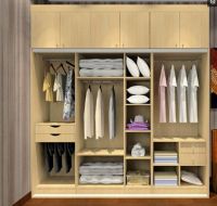 卧室装修主卧衣柜多大尺寸合适?