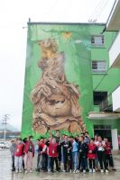 拨开疫情阴云，立邦「为爱上色」艺术+2020首面学校墙绘在甘肃完成