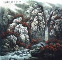 熊华君先生山水画——家居风水陈设的标配