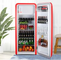 精心雕琢只为更加完美，HCK哈士奇复古冰箱