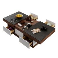 朗鲨家具智能茶几，用现代化技术拓展功能性还原茶几真意