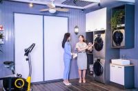 洗衣机太大放不开？海尔衣联网焕新智慧阳台 轻松应对！