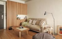 60㎡舒适的原木风小户型设计