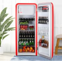 HCK哈士奇复古客厅冰箱，给你一个幸福的家