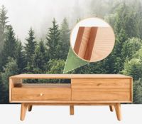 芝华仕北欧全实木茶几，为空间增添自然美感