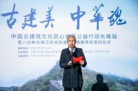 九牧登上八达岭长城！以匠心守护长城古建文化