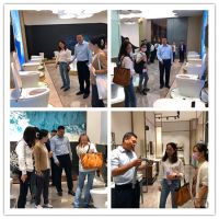 东易日盛集团高层领导一行莅临安华卫浴参观指导