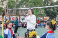 助力雏鹰展翅!惠达卫浴携手惠若琪&惠基金雏鹰运动会走进武汉!