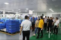 中国工程招标采购协会江浙沪标准化研究院智能锁课题组莅临樱花智能锁参观交流