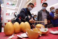 欧亚达江夏旗舰店开业万人打卡 9小时卖货3000万