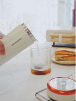 摩飞便携烧水杯四档调温喝水自由 出差旅行必入好物！