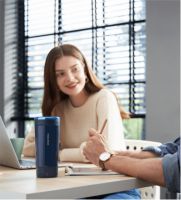 摩飞高冷精英蓝便携烧水杯，商务范十足！出差开会必入