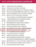 行业典范|晚安家居董事长荣膺“2019-2020年湖南省优秀企业家”称号